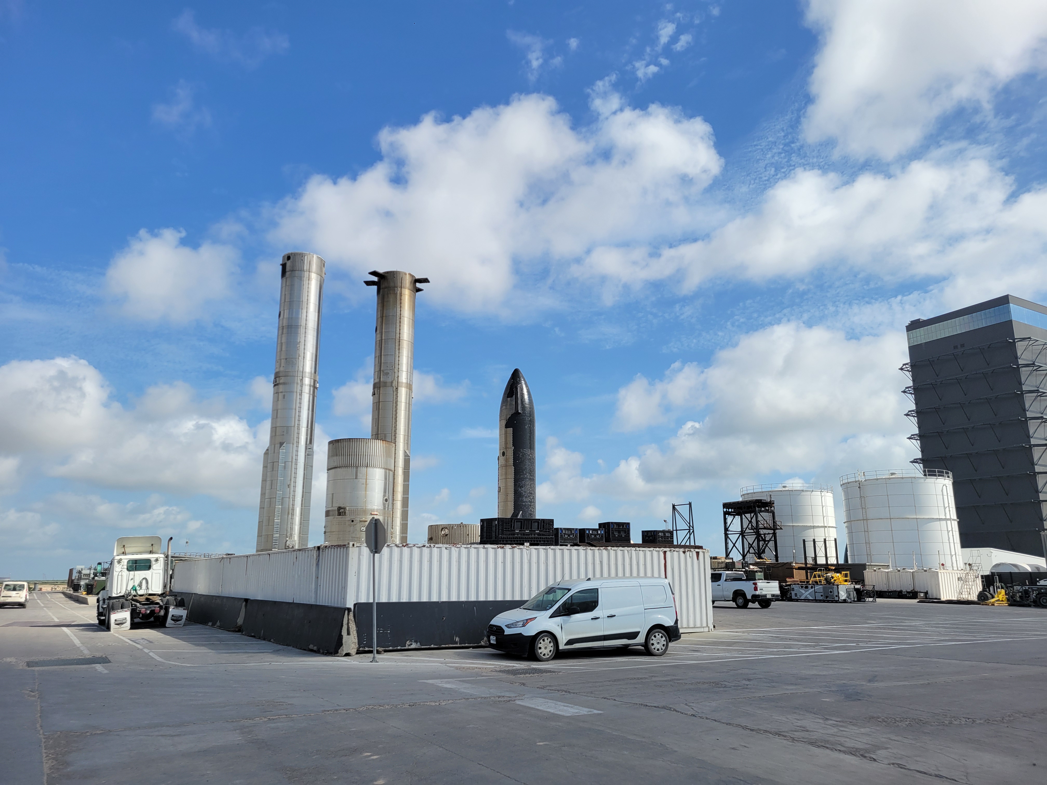 Delivered to Space Exploration Technologies LLC (SpaceX) Delivery at SpaceEx