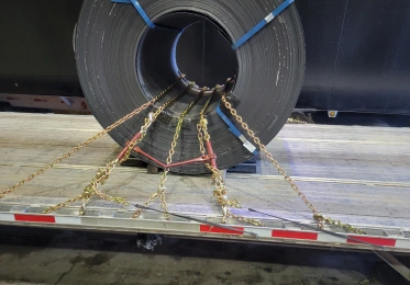 Steel sheets DOT secured